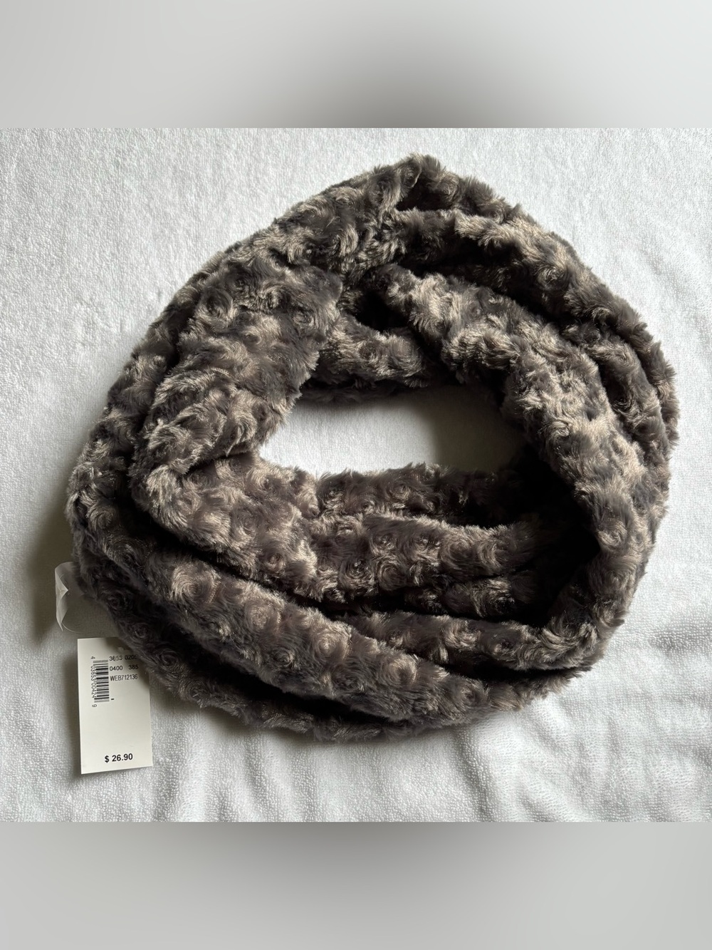 Faux Fur Snood Scarf